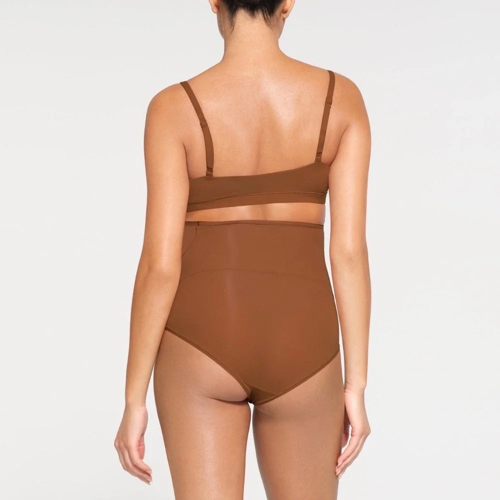 SKIMS Fits Everybody Maternity Nursing Scoop Bralette Bronze BR-SCP-2601 XS NEW